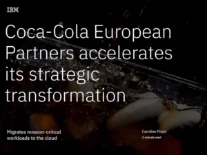 Learn how Coca Cola European Partners